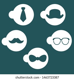 genteman accessories stencil art set