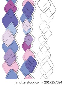 gentle abstract art pattern on a light background 