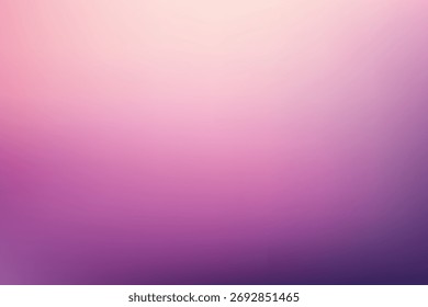 Uma malha de gradiente abstrata suave com cores rosas e roxas cria uma atmosfera calmante e etérea.