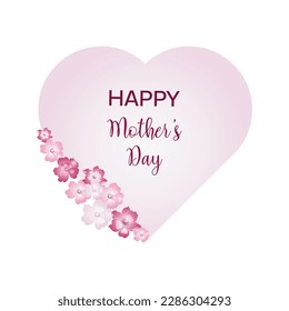 Gentle background, greetings, card with Mother's Day, Women's Day, Happy Birthday. With space for text.