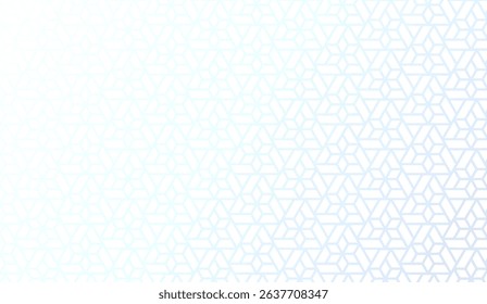 Gentle blue geometrical pattern, an aesthetic backdrop featuring a triangle and rhomboid repeat with a soft color gradient, perfect for wallpapers and design layouts