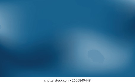 Gentle Blue Gradient Blur Soft Abstract Background