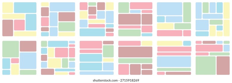 Esquema de color suave con una disposición armoniosa del módulo para aplicaciones fáciles de usar. Crea experiencias digitales tranquilizadoras con una estructura visual accesible.
