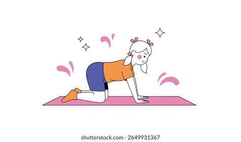 Exercícios de fortalecimento do núcleo suave para uma coluna vertebral saudável e postura melhorada