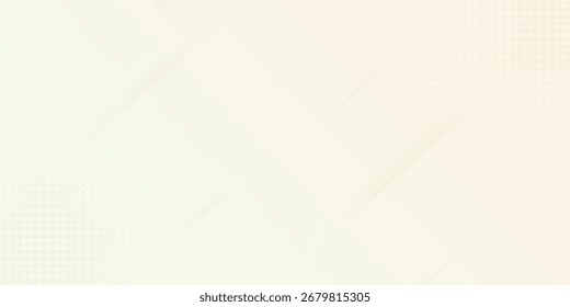 A gentle cream-colored background featuring dynamic wavy lines and subtle geometric textures creates a modern and versatile design with soft gradients and elegant halftone effects for diverse use