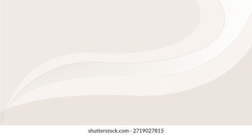  gentle curves with a soft gradient from white to grey, perfect for backgrounds or graphic elements in any project.
