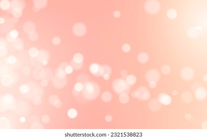 Gentle and Cute bokeh soft light abstract backgrounds, Vector eps 10 illustration bokeh particles, Backgrounds decoration