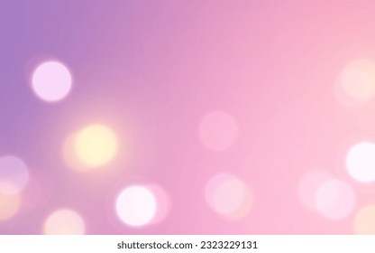 Gentle and Cute bokeh soft light abstract backgrounds, Vector eps 10 illustration bokeh particles, Backgrounds decoration