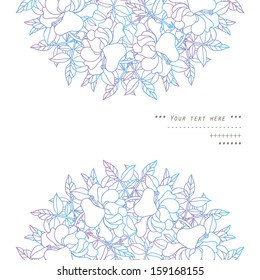 Gentle decor with flowers