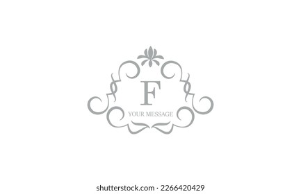 Gentle elegant monogram for cards, invitations, menus, labels with the initial letter A. Graphic design for pages, business signs, boutiques, cafes, hotels. Classic wedding invitation design elements.