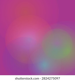 Gentle ethereal bokeh circles diffuse light across a vibrant purple canvas ideal for digital backgrounds or conceptual design elements.