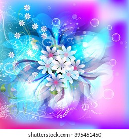 Fondo floral suave