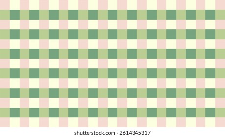 Gentle Gingham Wallpaper for Soft Interior Details