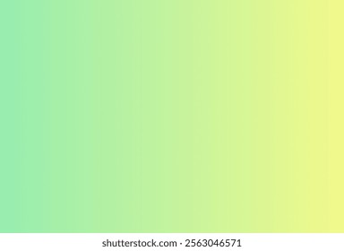 a gentle gradient transitioning from mint green to soft yellow, evoking a fresh and uplifting feel.