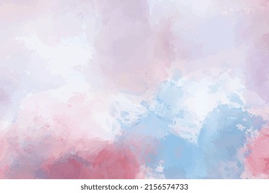 Gentle ink wallpaper. Pink natural luxury marble texture. Abstract hand-drawn watercolor background. Pastel color stains on canvas