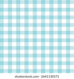 A gentle light blue gingham pattern 