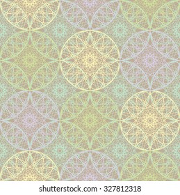 gentle light, seamless geometrical pattern. Lace. Vector illustration