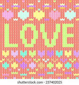 Gentle love vector graphic illustration design art