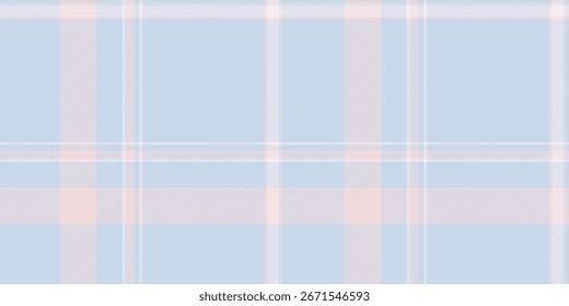 Gentle pastel plaid pattern with a light blue background. Classic tartan design evokes warmth, tradition, and comfort. Ideal for backgrounds, textiles, and design projects.