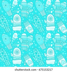 A gentle pattern in turquoise. Bright and beautiful pattern. Beautiful design for congratulations and gifts.