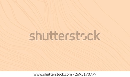 Gentle peach background featuring delicate, flowing lines that create an elegant, smooth, and abstract marbleized pattern across the entire surface for a subtle backdrop