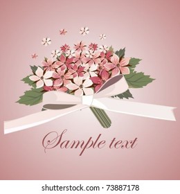 Gentle pink bouquet