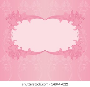 gentle pink card