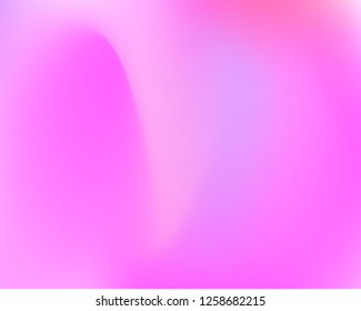 Gentle pink gradient background. Sexy pink wavy fluid template for your design. Sakura color gradient backdrop for your template. Romantic spring blossom colors mesh vector design
