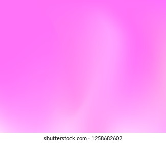 Gentle pink gradient background. Sexy pink wavy fluid template for your design. Sakura color gradient backdrop for your template. Romantic spring blossom colors mesh vector design
