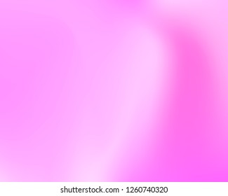 Gentle pink gradient background. Sexy pink wavy fluid template for your design. Sakura color gradient backdrop for your template. Romantic spring blossom colors mesh vector design
