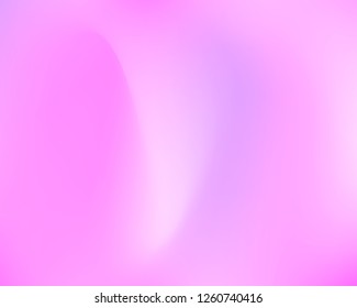 Gentle pink gradient background. Sexy pink wavy fluid template for your design. Sakura color gradient backdrop for your template. Romantic spring blossom colors mesh vector design