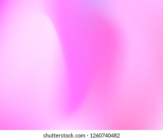 Gentle pink gradient background. Sexy pink wavy fluid template for your design. Sakura color gradient backdrop for your template. Romantic spring blossom colors mesh vector design