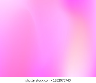 Gentle pink gradient background. Sexy pink wavy fluid template for your design. Sakura color gradient backdrop for your template. Romantic spring blossom colors mesh vector design