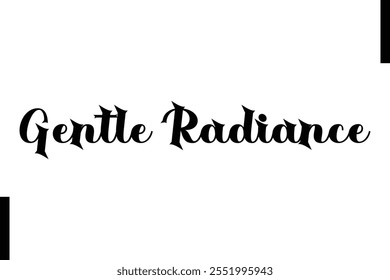 Gentle Radiance text christmas holiday quotes istalist typography 