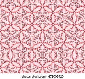 gentle romantic background for lovers. abstract flowers. light red color. vector illustration. Design for greeting cards, wedding invitations, textiles, wallpaper.