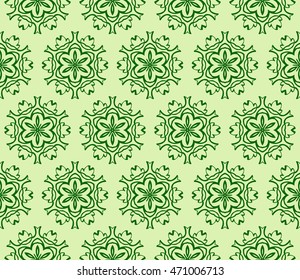 gentle romantic background for lovers. abstract flowers. green color. vector illustration. Design for greeting cards, wedding invitations, textiles, wallpaper.