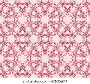 gentle romantic background for lovers. abstract flowers. light red color. vector illustration. Design for greeting cards, wedding invitations, textiles, wallpaper.