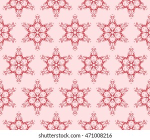 gentle romantic background for lovers. abstract flowers. light red color. vector illustration. Design for greeting cards, wedding invitations, textiles, wallpaper.