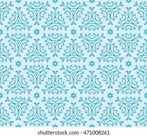 gentle romantic background for lovers. abstract flowers. blue color. vector illustration. Design for greeting cards, wedding invitations, textiles, wallpaper.