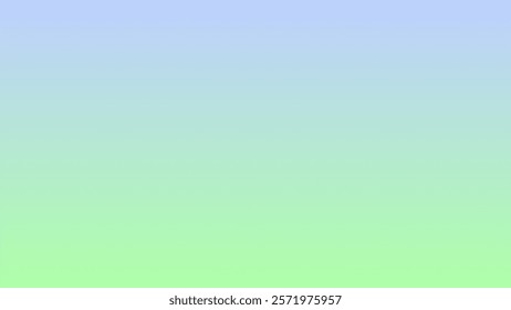 a gentle sky blue at the top to a soft green at the bottom, creating a fresh and airy gradient.