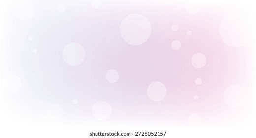 Un fondo suave y suave con luces bokeh en tonos pastel de púrpura y rosa, creando una atmósfera de ensueño y etérea.