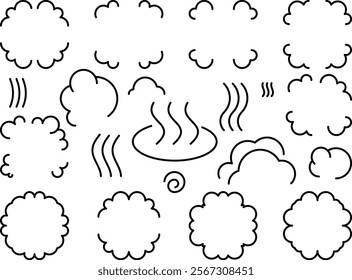 A gentle steam and warm vapor healing image
