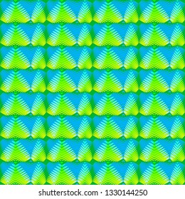 Gentle striped lime hearts on a yellow background. Universal template for holidays and love themes.