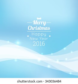 Gentle winter abstract background with falling scatter snowflakes, ice crystals and sparkles. 