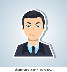 gentleman avatar design 