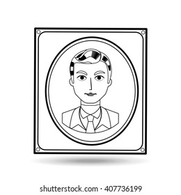 gentleman avatar design 