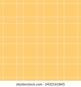 Gentleman background plaid pattern, damask texture vector fabric. Hanukkah textile check seamless tartan in amber and wheat color.