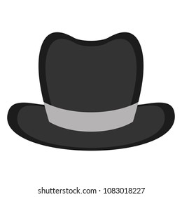 Gentleman hat icon