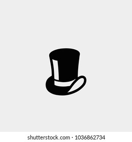 Gentleman hat icon. Hat icon. Vector hat