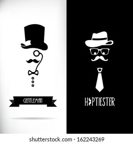 Gentleman and hipster